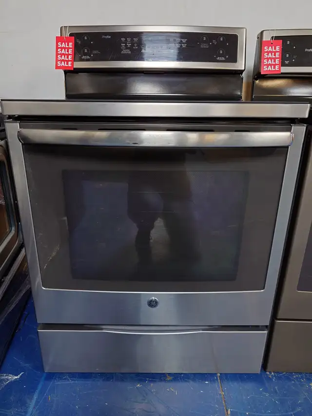 GE Profile '30' Stainless Steel Electric Range on Sale‼️