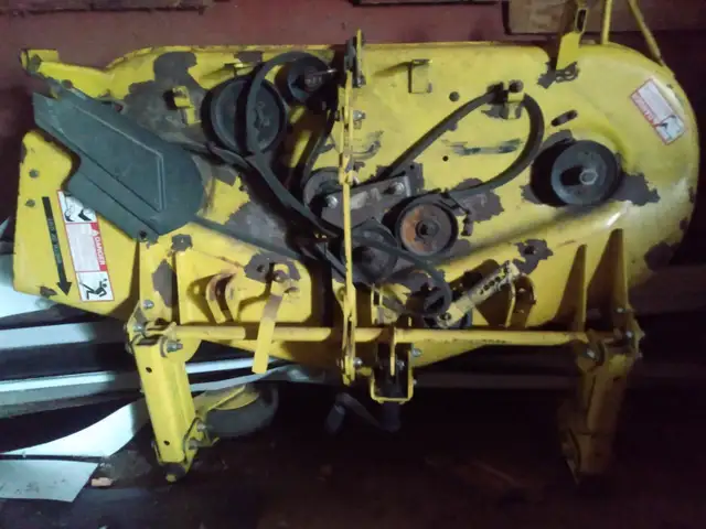 Looking for John Deere mower decks & tiller attachments