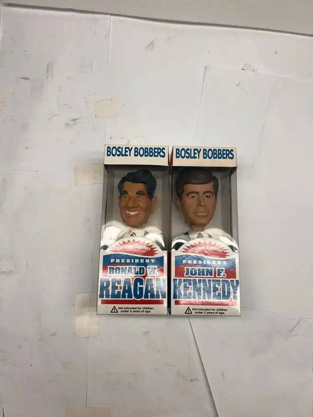 Bosley Bobbers Limited Edition John F Kennedy & Ronald W Reagan