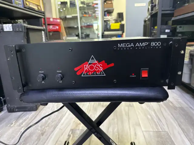 Ross Mega amp 800 power amplifier