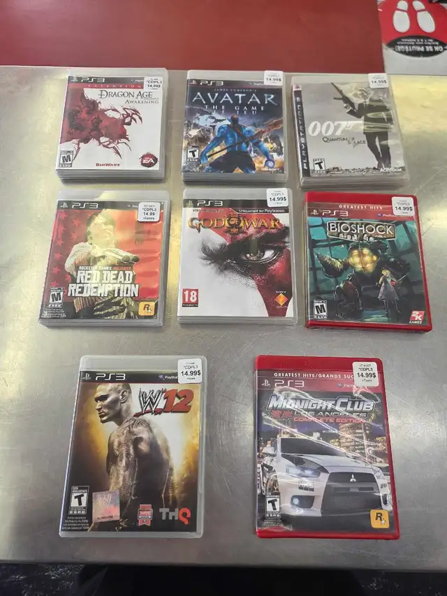 Jeux de ps3