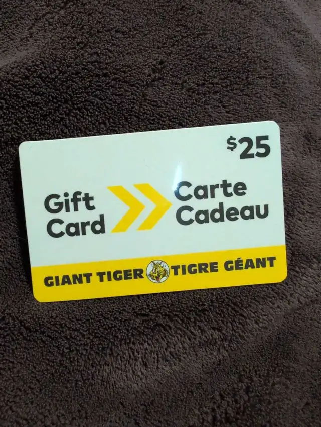 giant Tiger gift card