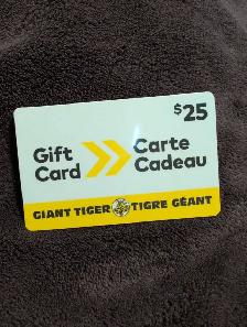giant Tiger gift card