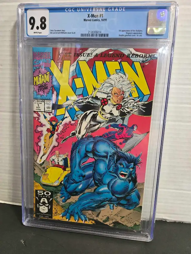 X-MEN #1 COMIC CGC 9.8 1ST ACOLYTES APPEARANCE