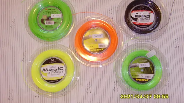 TENNIS RACKET STRINGING PROFESSIONAL WAY $24 ALL INCLUDED