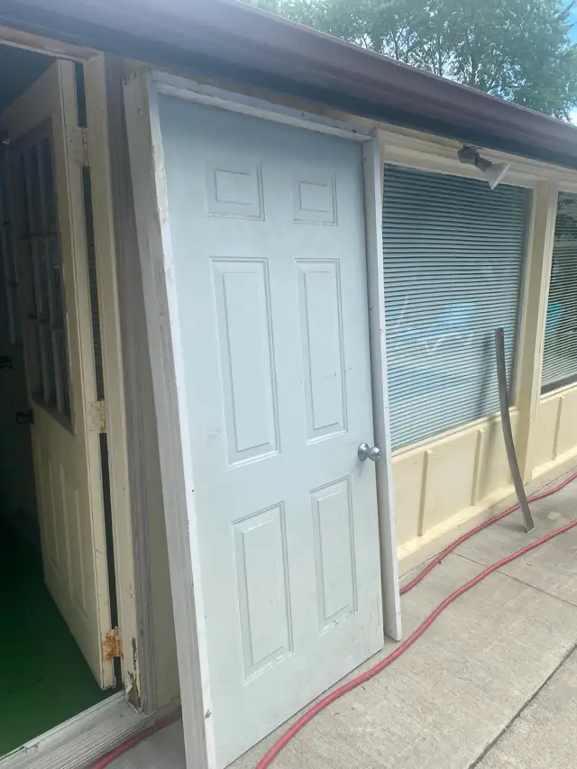 Steel door