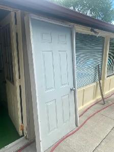Steel door