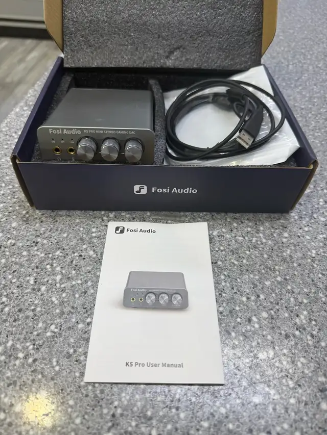 Fosi Audio K5 Pro Headphone Amplifier