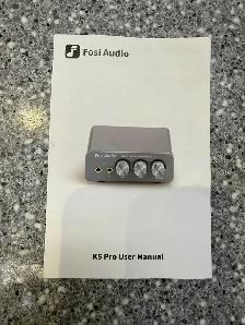 Fosi Audio K5 Pro Headphone Amplifier - Photo 4