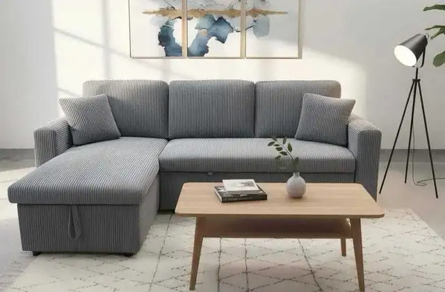Modern Cloud Sectional Sofa – Elegant White