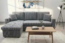 Modern Cloud Sectional Sofa – Elegant White