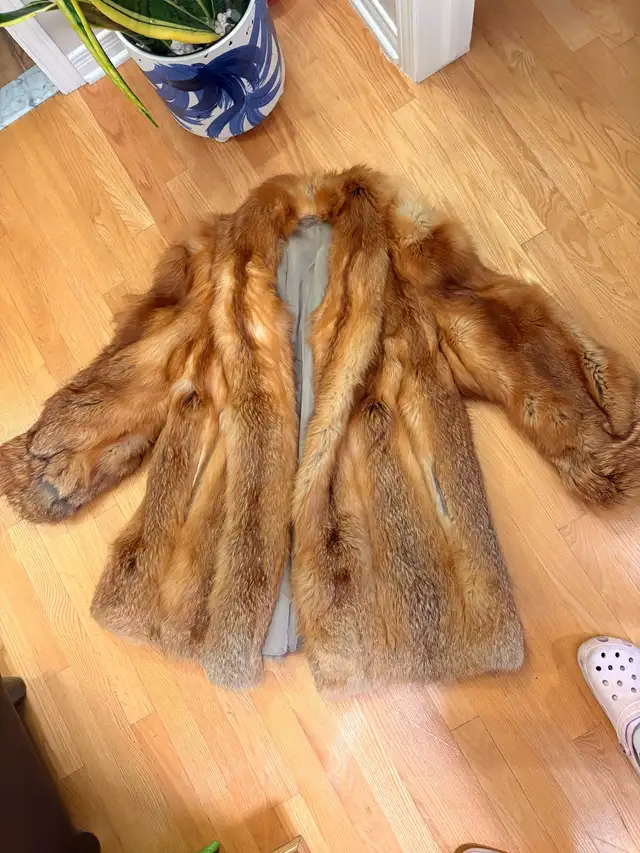 Manteau de fourrure à vendre !