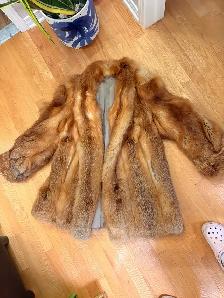 Manteau de fourrure à vendre !