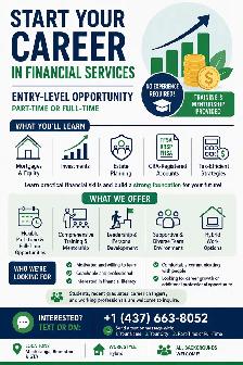 Financial Service (Part time/ Full time)