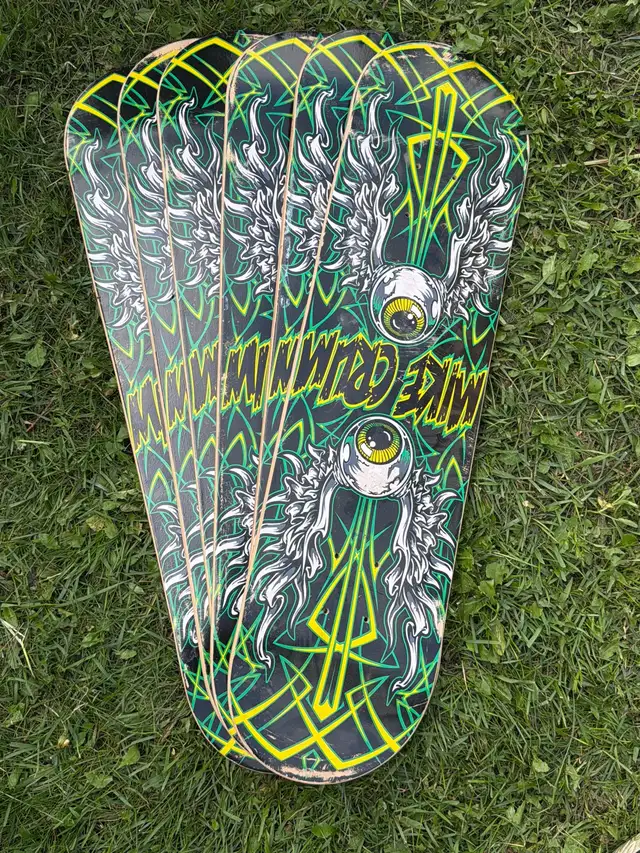 skateboard decks