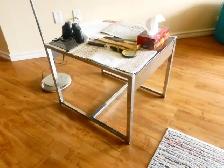Coffee Table, End Tables Glass Top, Chairs - Photo 2