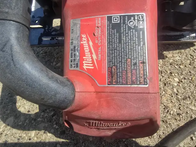 Metal cutting saw  Milwaukee 8’’ (203mm)
