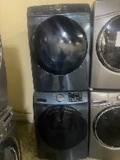 Laveuse sécheuse frontales bleues Samsung ( remis a neuf )