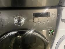 Laveuse sécheuse frontales stainless Samsung ( remis a neuf ) - Photo 4