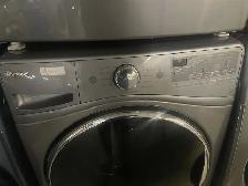 Laveuse sécheuse frontales stainless Whirlpool ( remis a neuf ) - Photo 4