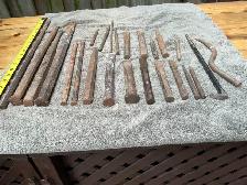 Assorted Masonry/Cement Chisels Lot ! - Photo 2