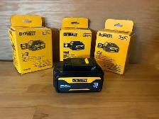 New DeWalt 20V Max 3AH Lithium Ion Battery
