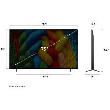 LG 75" NANO80AUA 4K UHD NanoCell Smart TV – webOS – $599.99