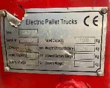 Electric pallet jack