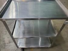 Lakeside 3 Tier Stainless Steel Utility Cart - Photo 6
