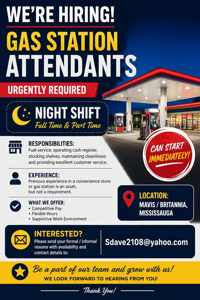 Gas Station Attendant