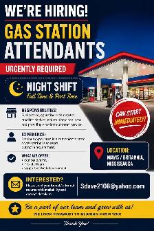 Gas Station Attendant