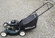 FOR PARTS OR REPAIR CRAFTSMAN REAR BAG GAS LAWNMOWER