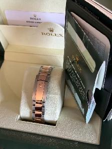 Rolex Datejust Two-Tone Rose Gold 36mm Full Set - Photo 3