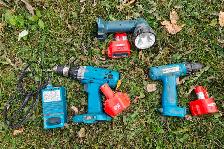 Battery Drills and Flashlight - Photo 2