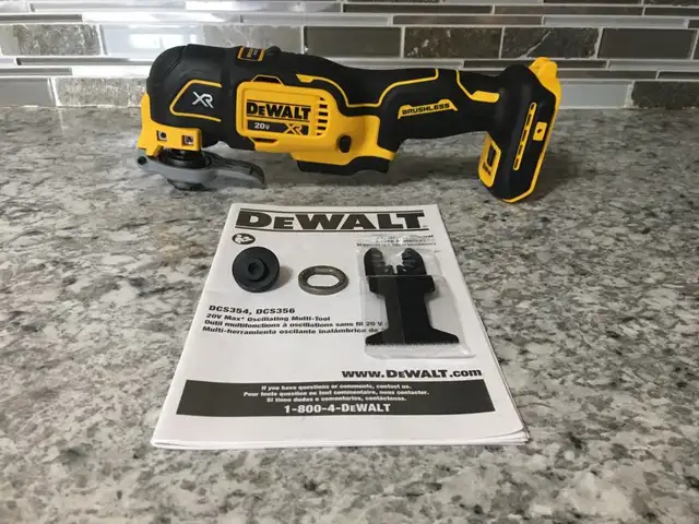 New Dewalt XR 20V Max 3-Speed Oscillating Tool