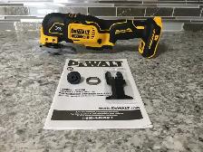 New Dewalt XR 20V Max 3-Speed Oscillating Tool