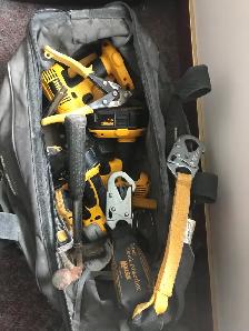 Steel stud construction tools