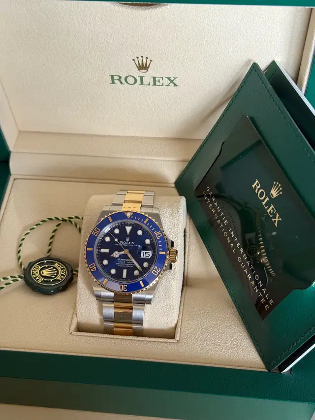 Rolex Submariner Bluesy Two-tone 41mm Full Set