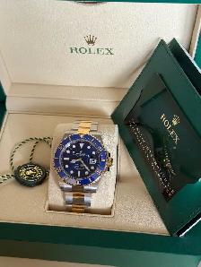 Rolex Submariner Bluesy Two-tone 41mm Full Set