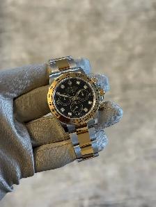 Rolex Daytona Diamond Dial Two-tone 40mm Full Set - Photo 2