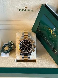 Rolex Daytona Diamond Dial Two-tone 40mm Full Set - Photo 7