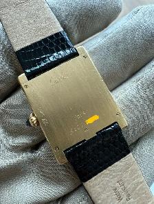 Cartier Tank Louis Cartier Ultrathin 18kt Gold Very Rare - Photo 7