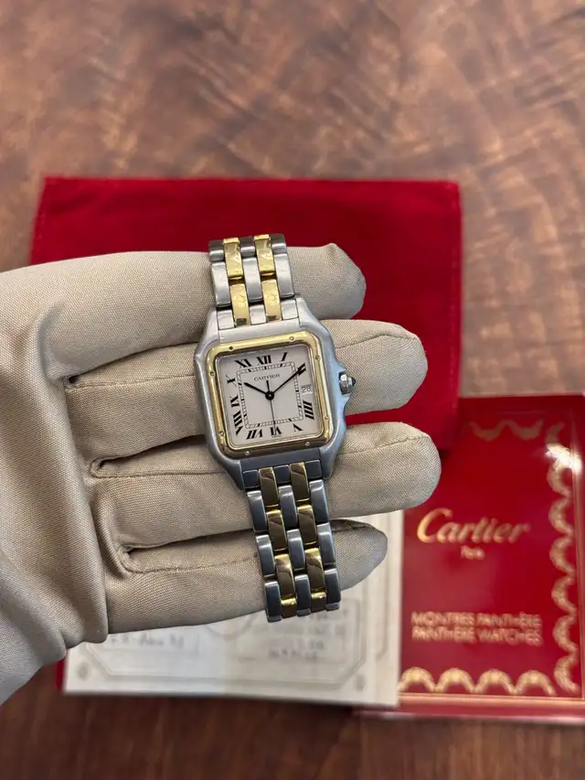 Cartier Panthere Large Two Row Two-Tone