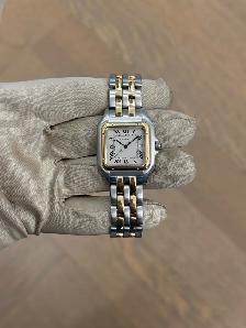Cartier Panthere Large Two Row Two-Tone - Photo 2