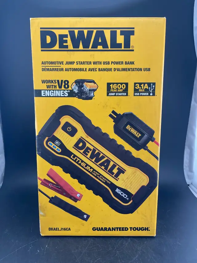 Dewalt DXAELJ16CA USB Power Bank Jump Starter