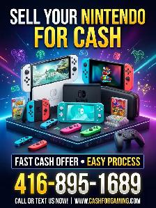 We Buy Nintendo Switch Consoles – Get a Cash Offer Today