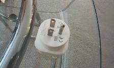 Adaptateur de prise Europe vers Canada blanc - Photo 2