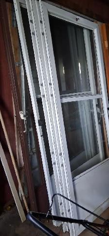 Out door aluminum doors.