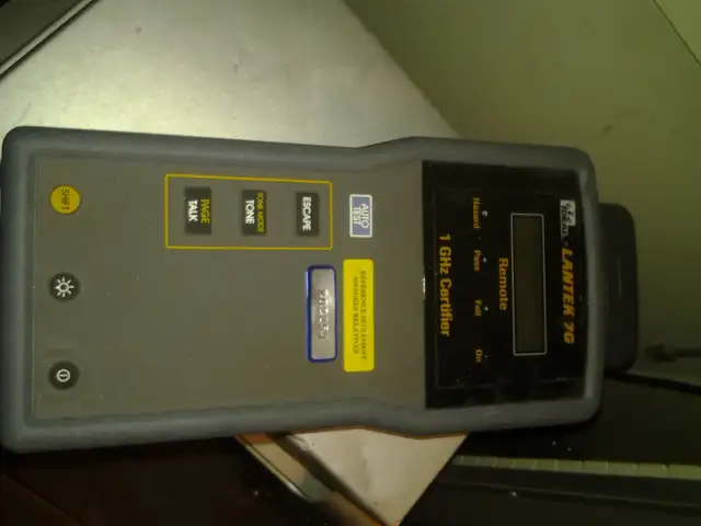 Ideal LANTEK 7G 1 GHz Certifier 5000  cisco routers pc mac lapto