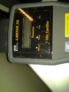 Ideal LANTEK 7G 1 GHz Certifier 5000  cisco routers pc mac lapto - Photo 2
